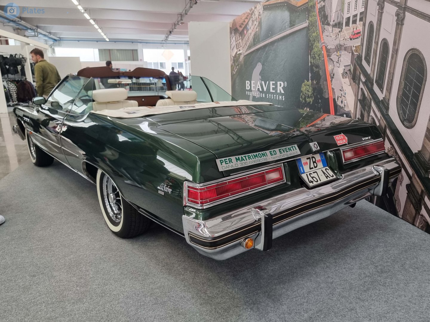 ZB 467 AC, Buick LeSabre 4th gen 1975 Custom Convertible (B-body), 4th facelift, 1974–1975