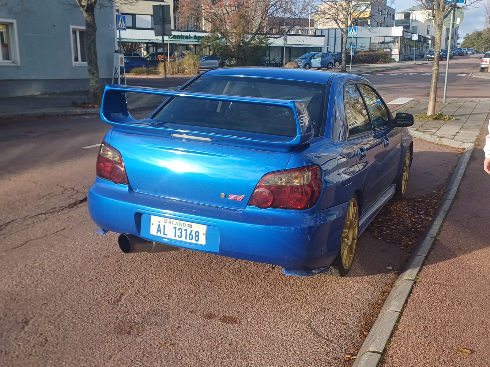 ÅL 13168, Subaru Impreza WRX STi 2nd gen Sedan (GD), 1st facelift, 2003–2005