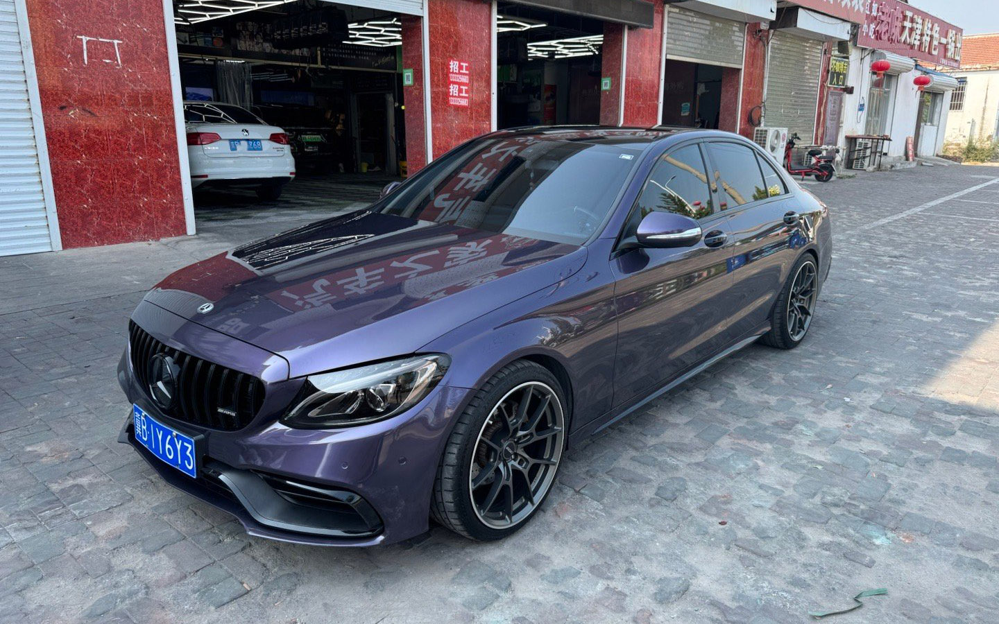 冀B·1Y6Y3, Mercedes-Benz C-Klasse 4th gen Sedan (W205), 2014–2021