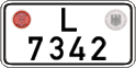 German license plate, Official services and consulates
