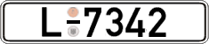 German license plate, Official services and consulates