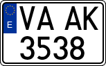 License plates of Spain, 1971 year series