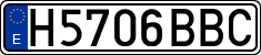 License plates of Spain, Specialty plates