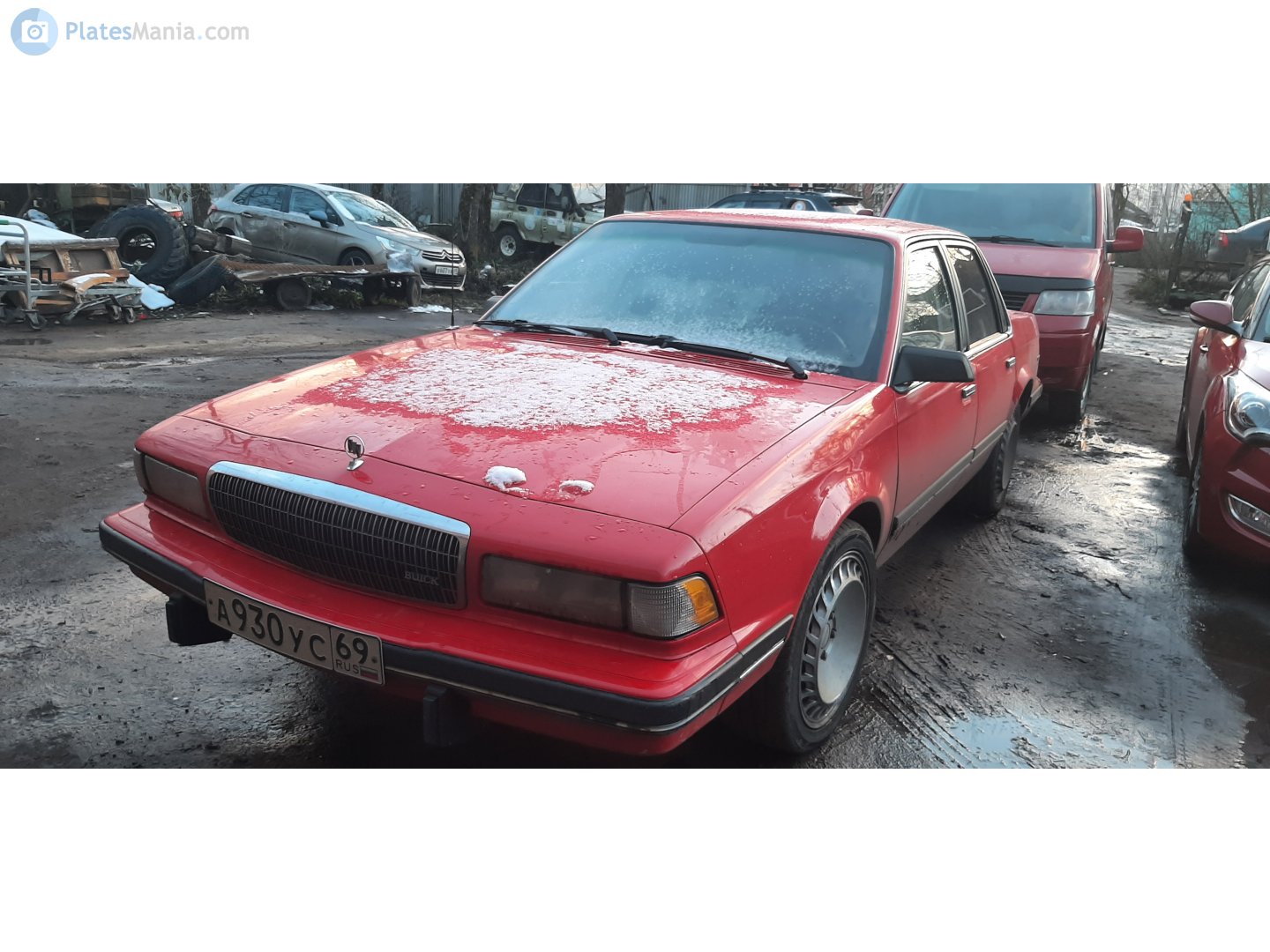 а 930 ус 69, Buick Century 5th gen Sedan (19; A-body), facelift, 1988–1996