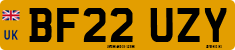 License plate of the United Kingdom, 2001 year system