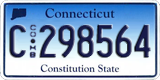 Connecticut, Combination (C-123456)