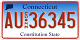 Connecticut, Commercial vehicles (AB-12345)
