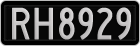 License plate of New Zealand, AB1(234)