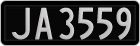 License plate of New Zealand, AB1(234)