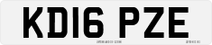 License plate of the United Kingdom, 2001 year system