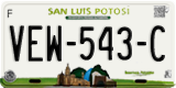 San Luis Potosí, Cars (AAA-000-A)