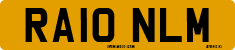 License plate of the United Kingdom, 2001 year system