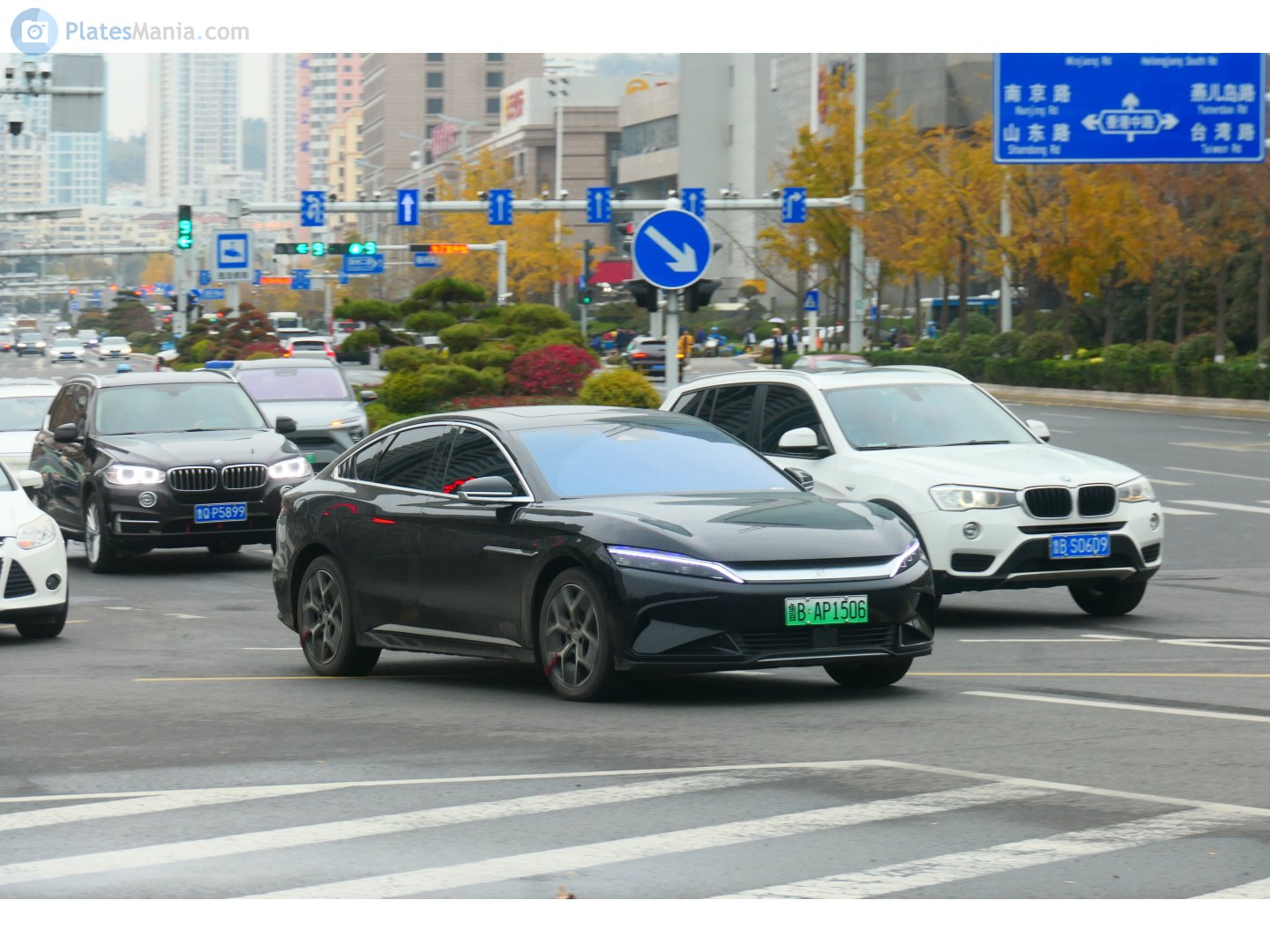 鲁B·AP1506, BYD Han 1st gen EV, facelift, 2022–