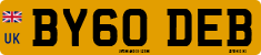 License plate of the United Kingdom, 2001 year system