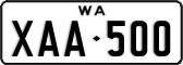 Western Australia, Retro (UAB-123 / XAB-123)