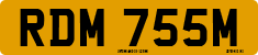 License plate of the United Kingdom, 1963 year system