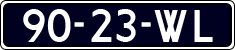 License plate of the Netherlands, Trailers