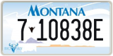 Montana, 1-12345A / 10-1234A