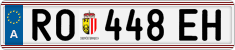 License plate of Austria, Regular plates