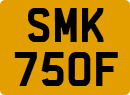 License plate of the United Kingdom, 1963 year system