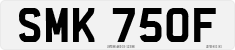 License plate of the United Kingdom, 1963 year system