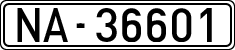 License plates of Spain, 1900 year series