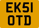 License plate of the United Kingdom, 2001 year system