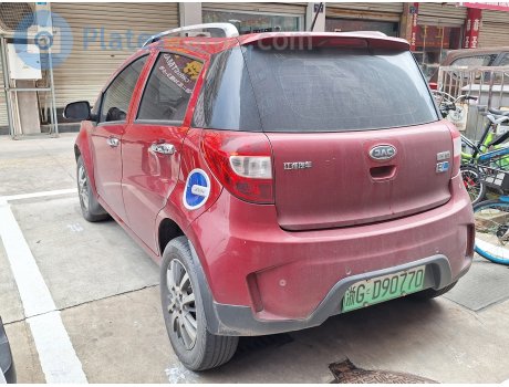 浙G·D90770, JAC iEV6