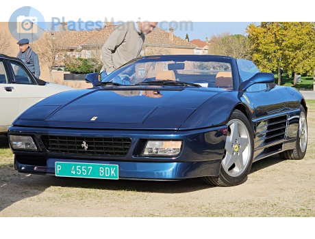 P 4557 BDK, Ferrari 348