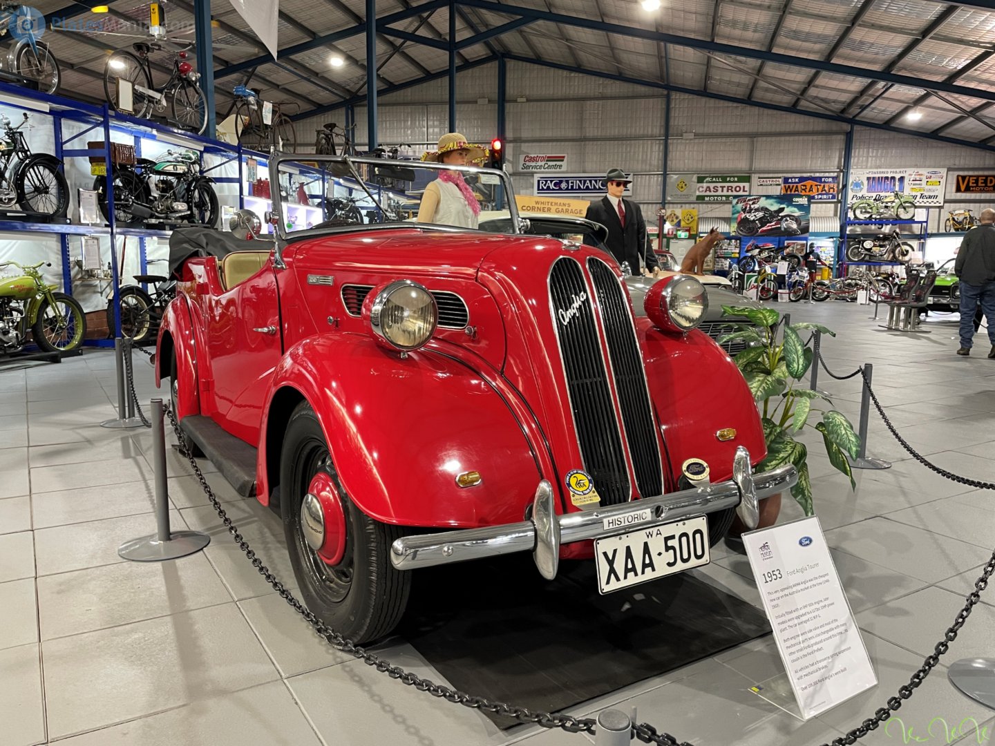 XAA-500, Ford Anglia 2nd gen (E494A), 1949–1953
