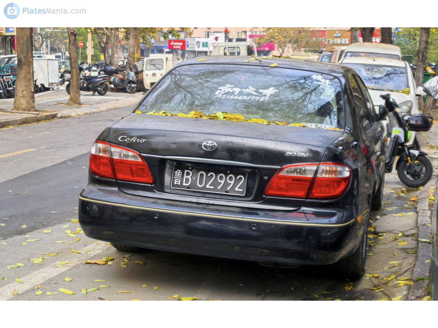 鲁B·02992, Nissan Cefiro 3rd gen (A33), 1998–2008