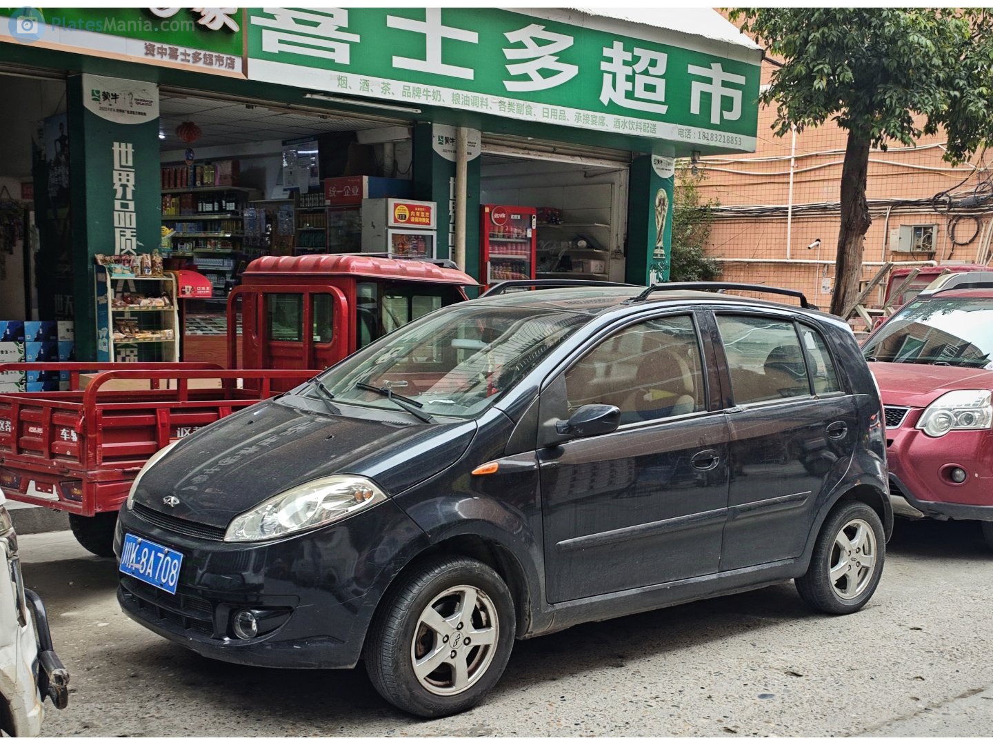 川K·8A708, Chery (Chirey) A1 1st gen, 2007–2015