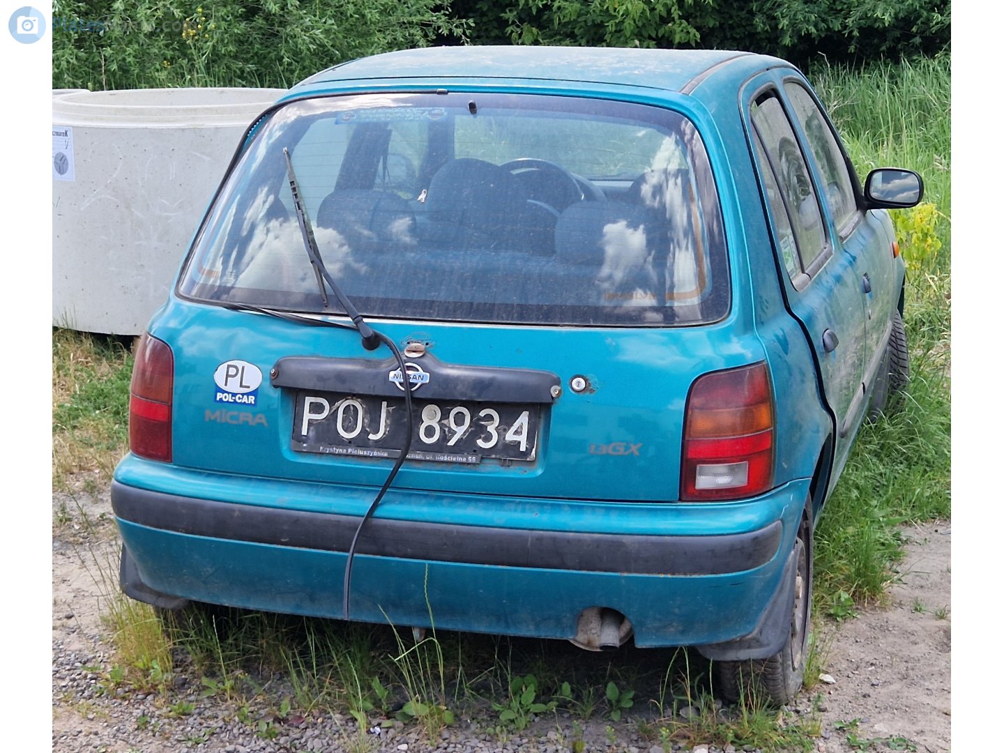 POJ 8934, Nissan Micra 2nd gen 5-door Hatch (K11), 1992–2003