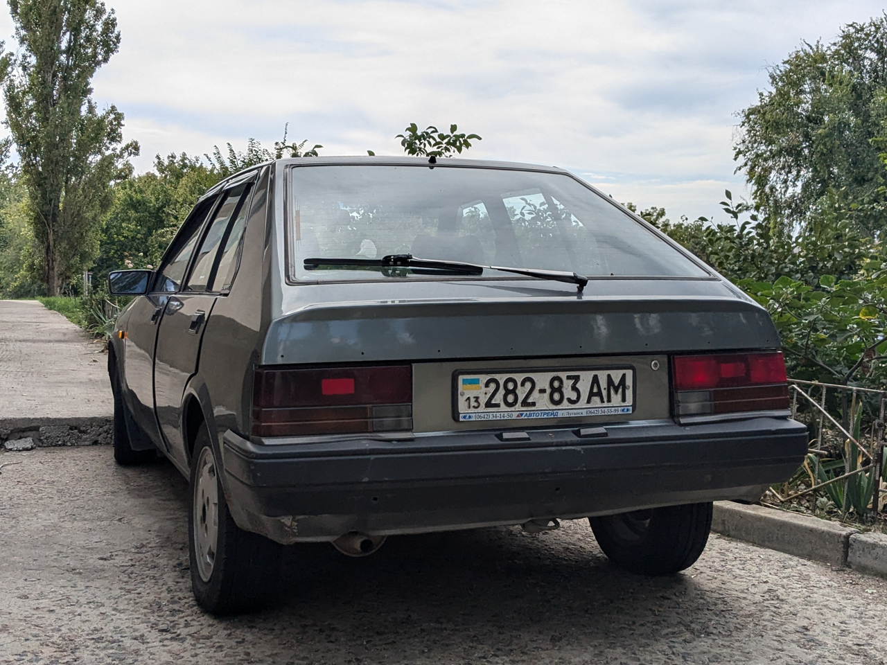 13 282-83 AM, Nissan Cherry 4th gen 5-door Hatch (N12), 1982–1986