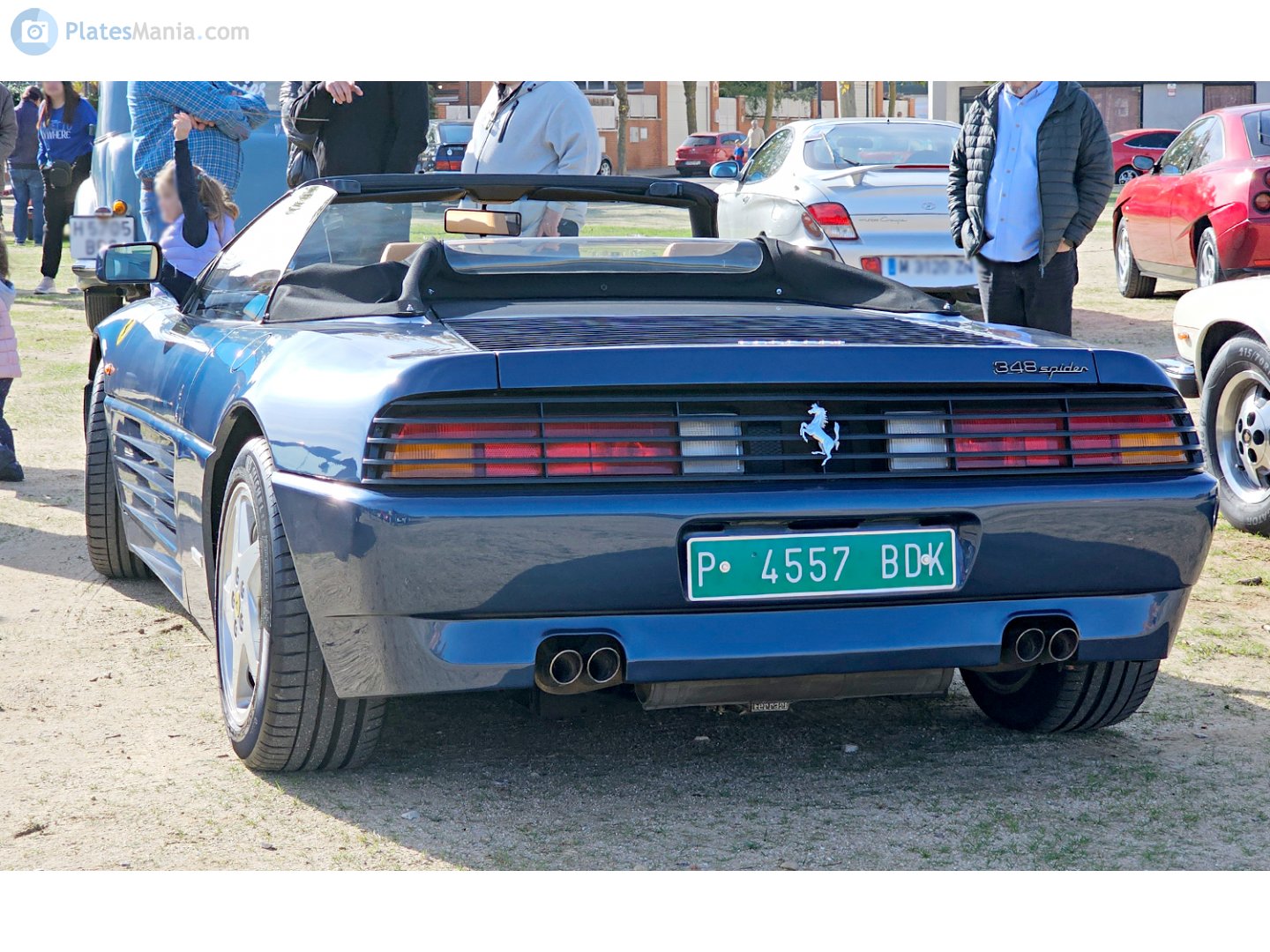 P 4557 BDK, Ferrari 348 1st gen Spider (F119), 1993–1995