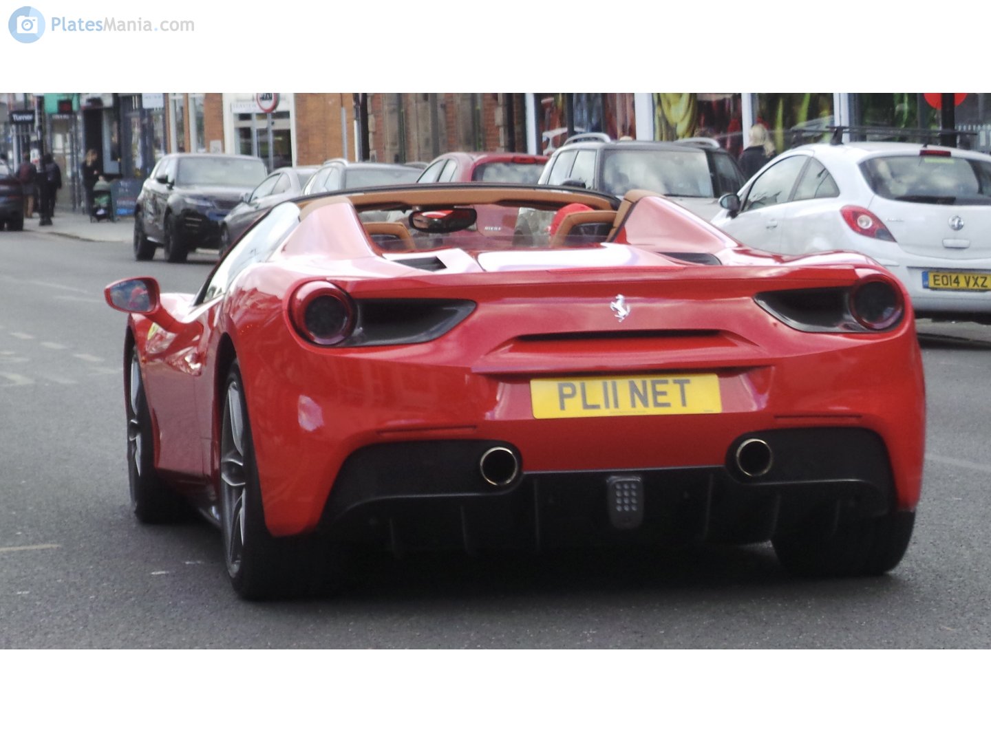 PL11NET, Ferrari 488 1st gen Spider (F142M), 2015–2019