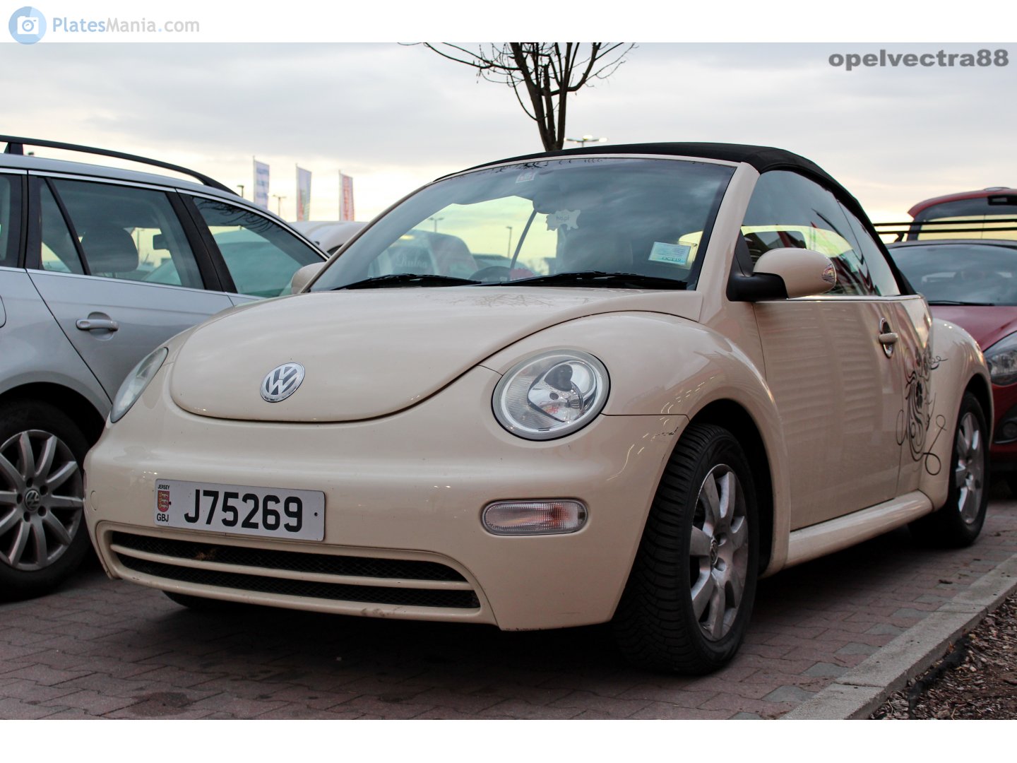 J75269, Volkswagen Beetle 2nd gen (New Beetle) Cabrio (1Y), 2000–2005