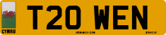 License plate of the United Kingdom, 1983 year system