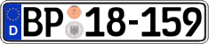German license plate, Authorities and federal agencies