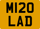 License plate of the United Kingdom, 1983 year system