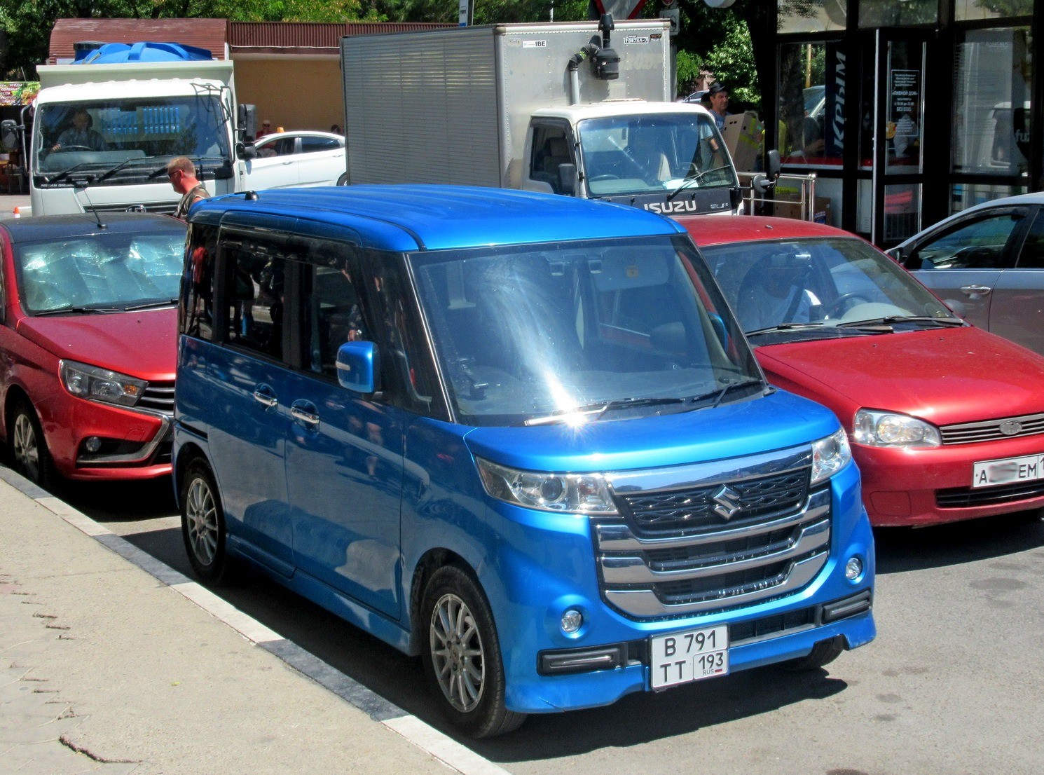 в 791 тт 193, Suzuki Spacia 1st gen Custom Z (MK42S), 2016–2017