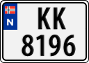 License plate of Norway, Trailers, motorcycles, special vehicles