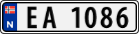 License plate of Norway, Trailers, motorcycles, special vehicles