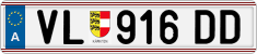 License plate of Austria, Regular plates