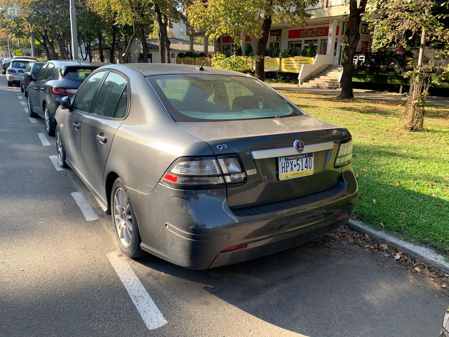 HPX-5140, SAAB 9-3 2nd gen Sedan (YS3F), facelift, 2007–2014