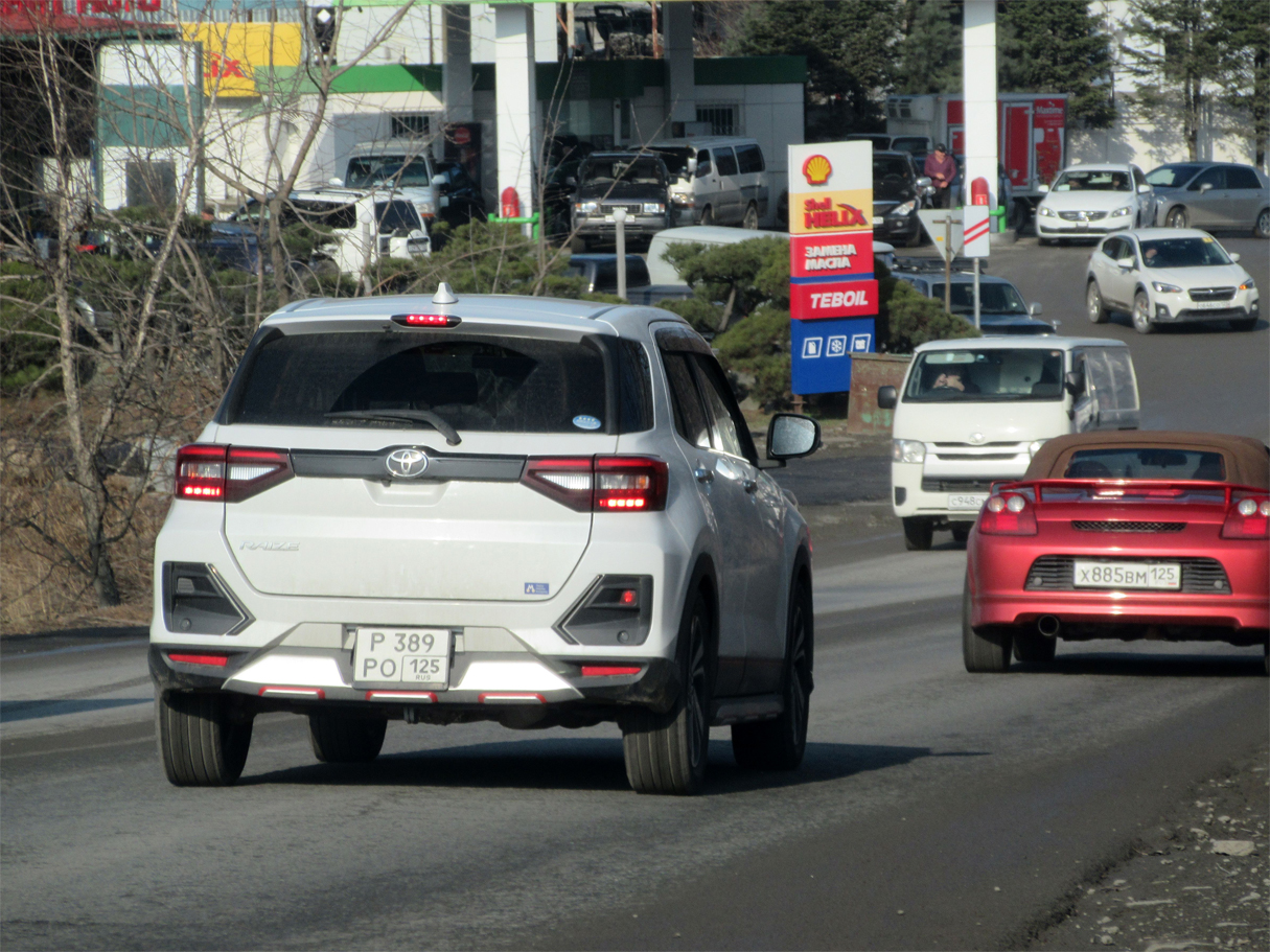 р 389 ро 125, Toyota Raize 1st gen (A200/A210), 2019–
