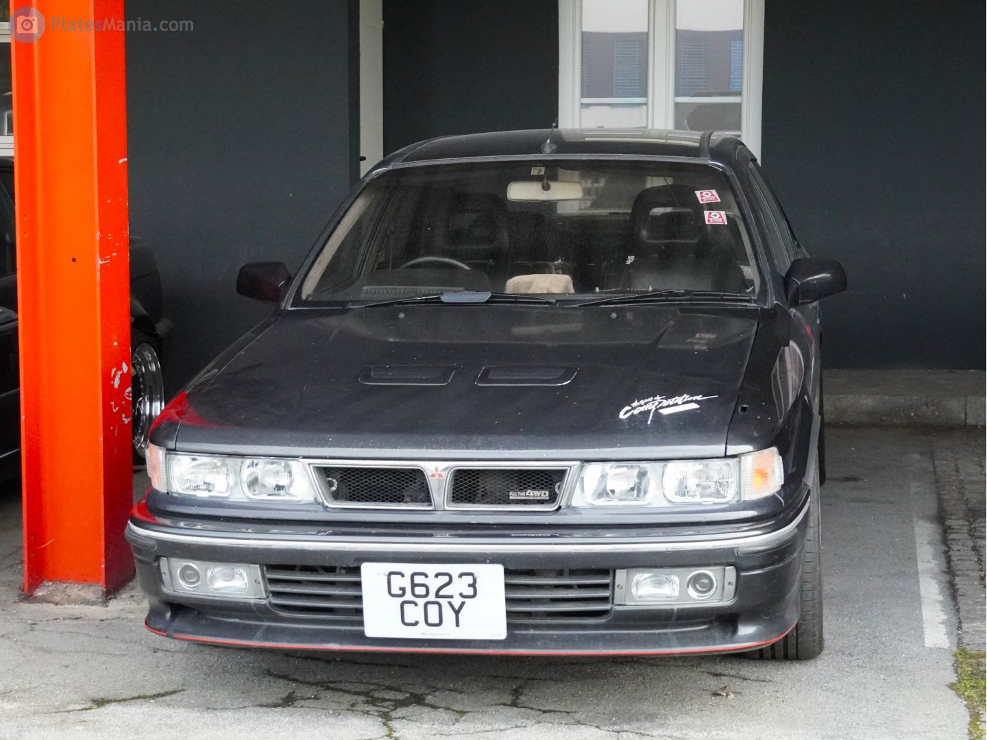 G623COY, Mitsubishi Galant 6th gen Sedan (E30), 1987–1993