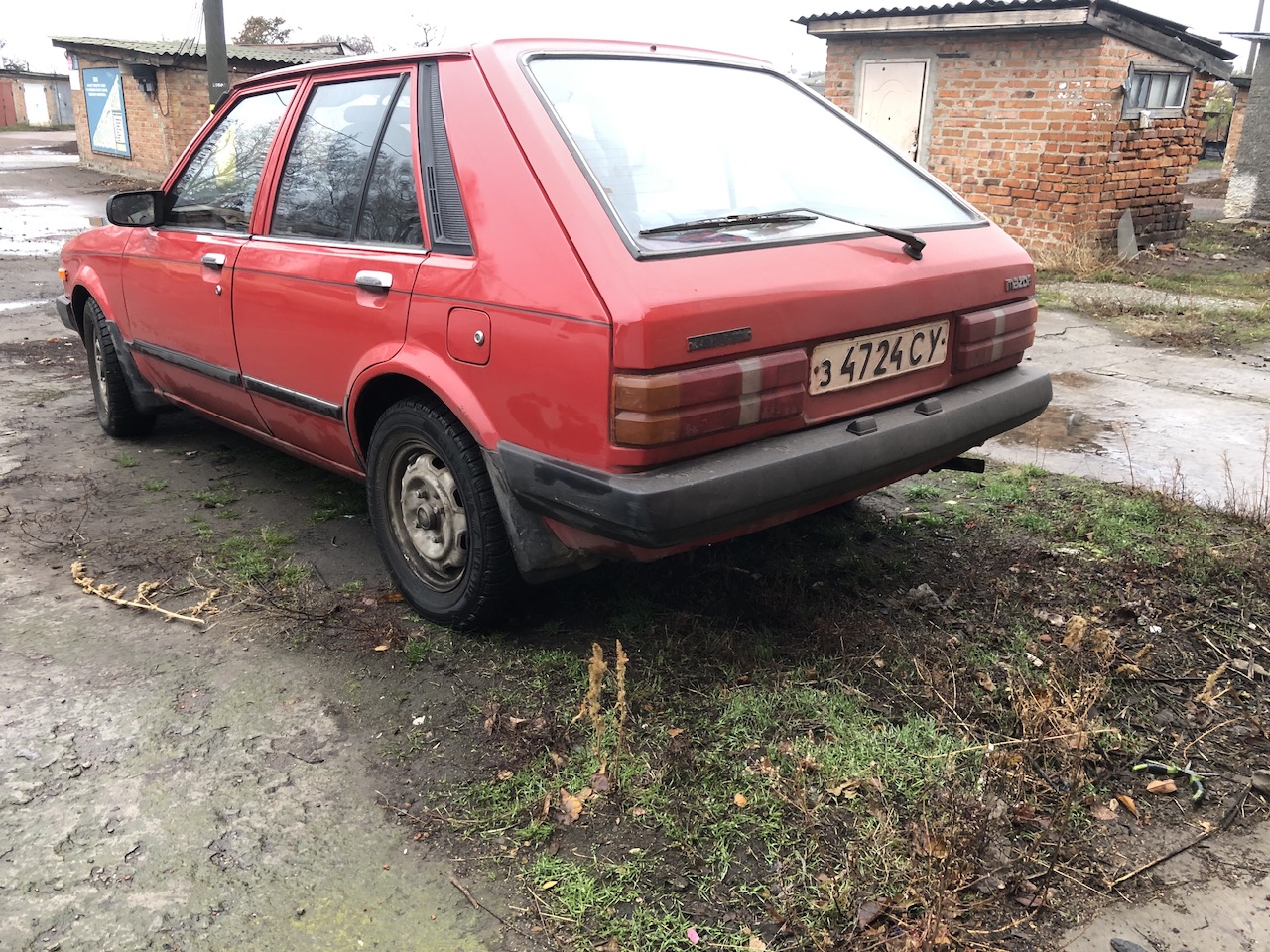з 4724 СУ, Mazda 323 2nd gen 5-door Hatch (BD), 1980–1985