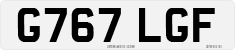 License plate of the United Kingdom, 1983 year system