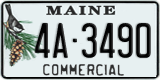 Maine, Commercial vehicles (1A-2345)